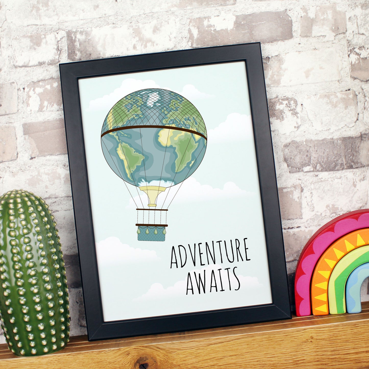 Adventure Awaits Inspirational Children’s Print