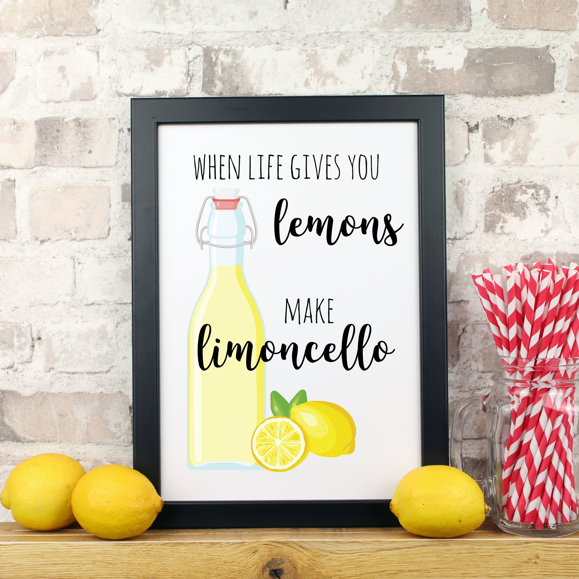 When life gives you lemons make limoncello