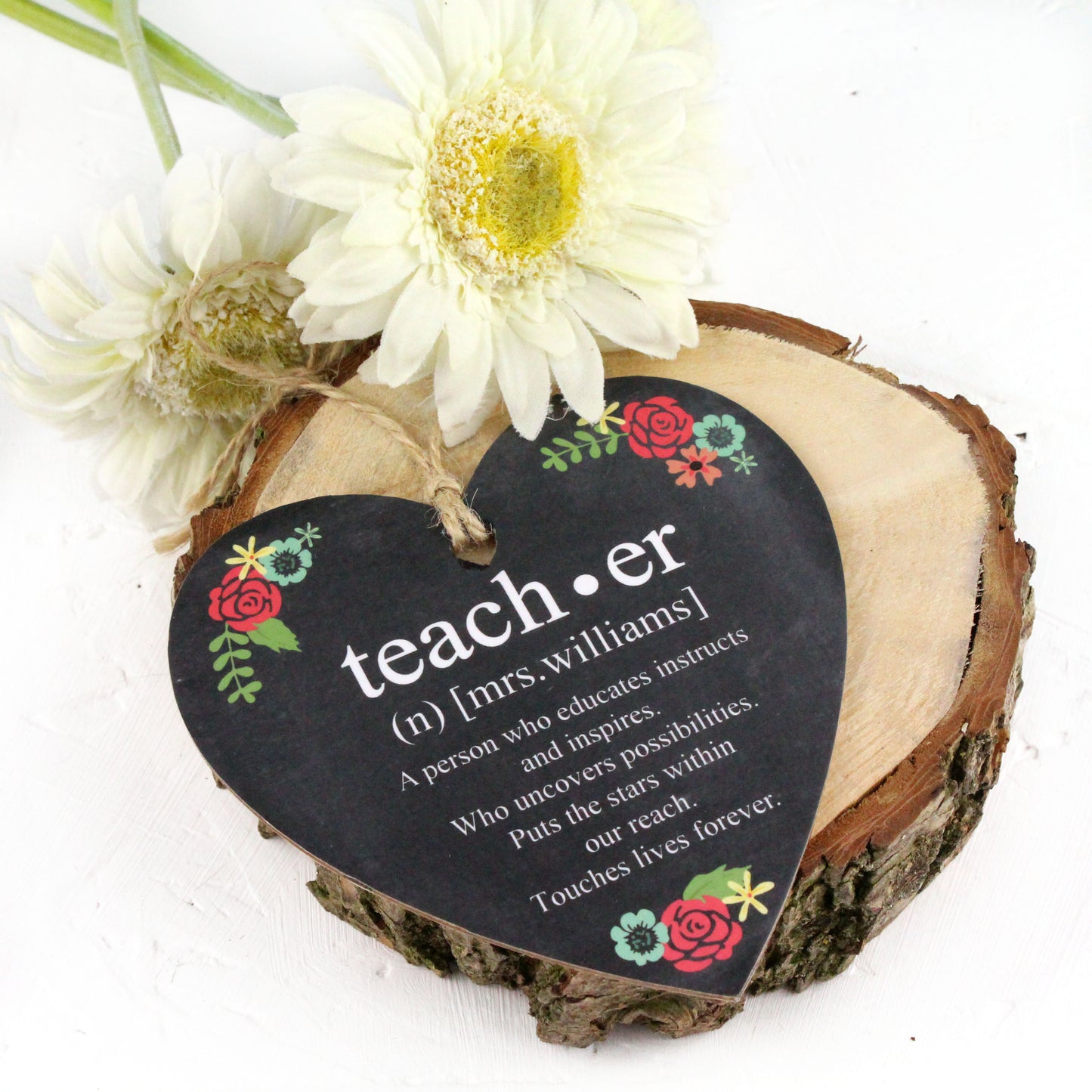 Personalised teacher gift