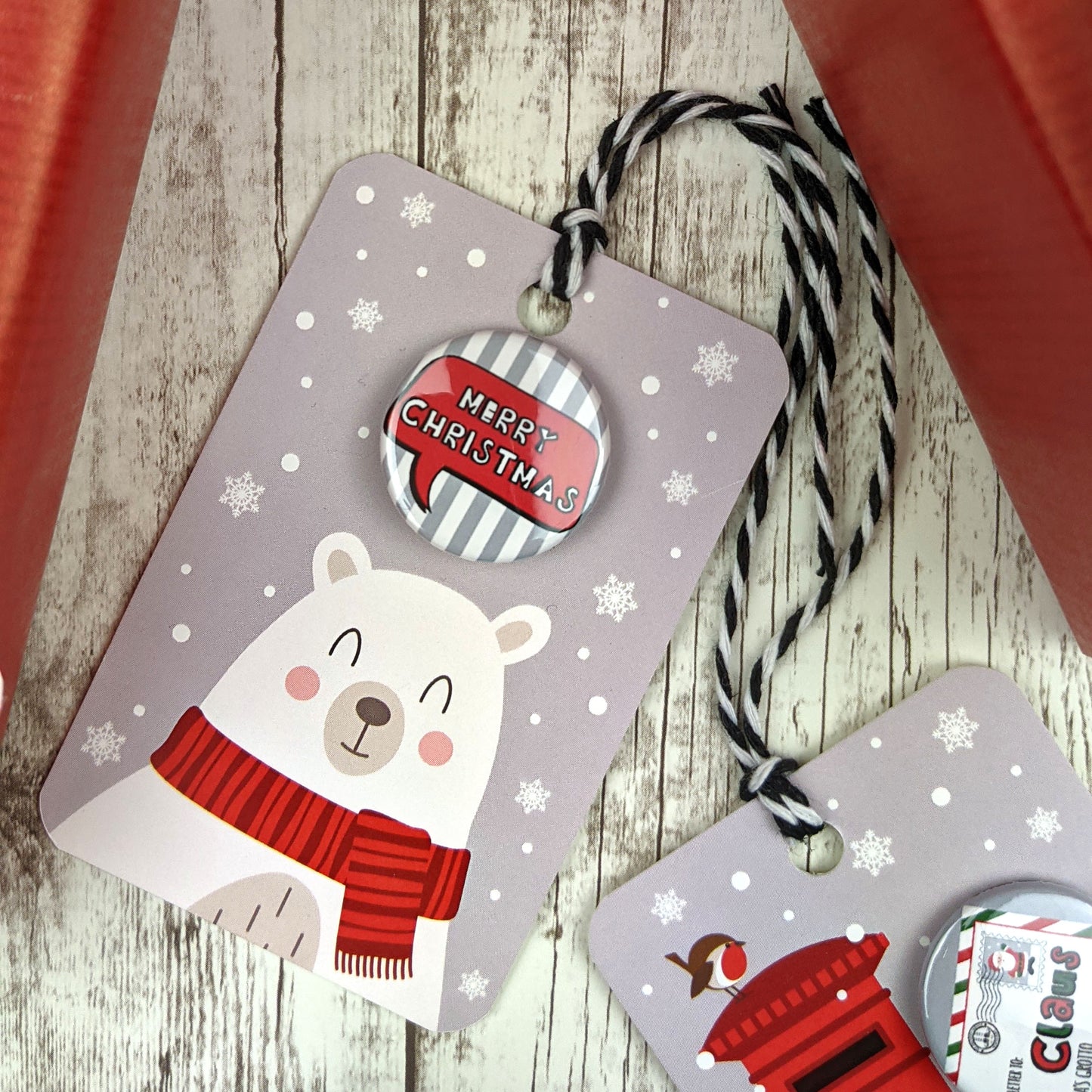 Winter Wonderland Christmas Gift Tags with Badges