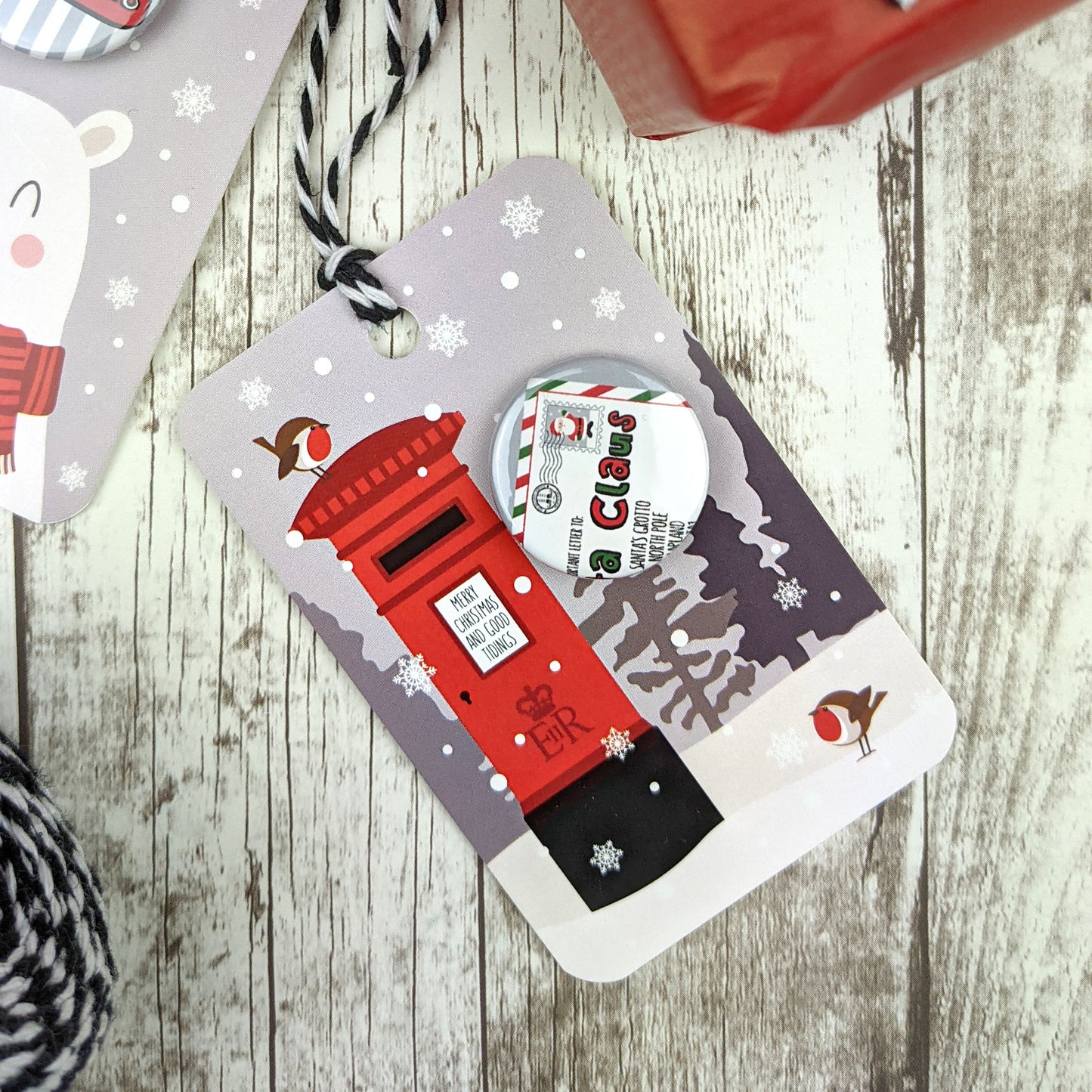 Winter Wonderland Christmas Gift Tags with Badges